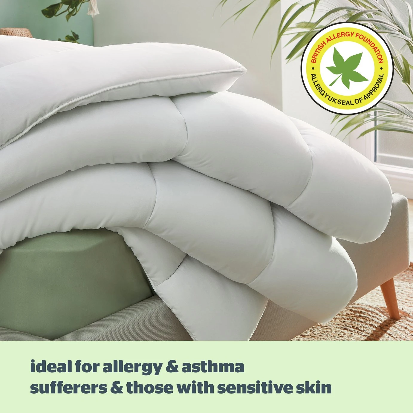 Silentnight Anti Allergy 4.5Tog Duvet - Single 7 Silentnight Anti Allergy 4.5Tog Duvet - Single - Image 5