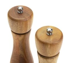 Habitat Global Wooden Salt And Pepper Grinder - Natural 7 Habitat Global Wooden Salt And Pepper Grinder - Natural -Bedding Promotion Store 1178900 R Z003A