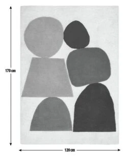 Habitat Geometric Cut Pile Rug - 120X170cm - Multicoloured 13 Habitat Geometric Cut Pile Rug - 120X170cm - Multicoloured -Bedding Promotion Store 1179985 R E001