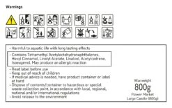 Habitat Large Scallop Multiwick Thin Candle - Flower Market 9 Habitat Large Scallop Multiwick Thin Candle - Flower Market -Bedding Promotion Store 1182673 R Z011A