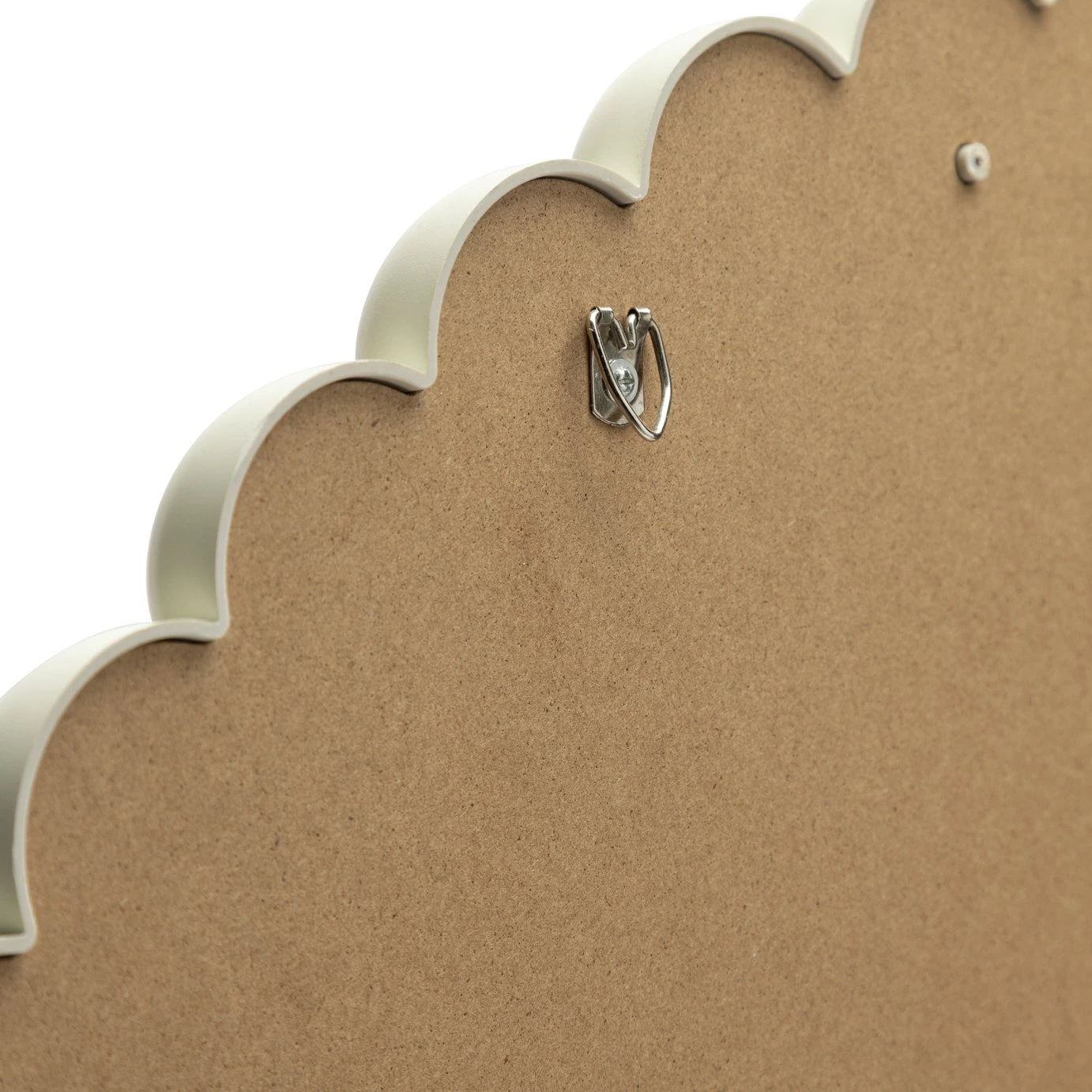 Habitat Beaded Round Wall Mirror - White - 70x70cm 7 Habitat Beaded Round Wall Mirror - White - 70x70cm - Image 5