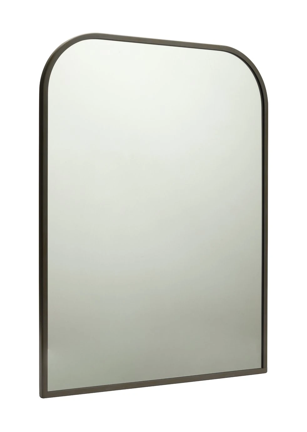 Habitat Distressed Zinc Effect Arch Wall Mirror - 70x54cm 3 Habitat Distressed Zinc Effect Arch Wall Mirror - 70x54cm