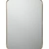 Habitat Brushed Rectangular Wall Mirror - Gold - 50x70cm -Bedding Promotion Store 1184066 R Z001A
