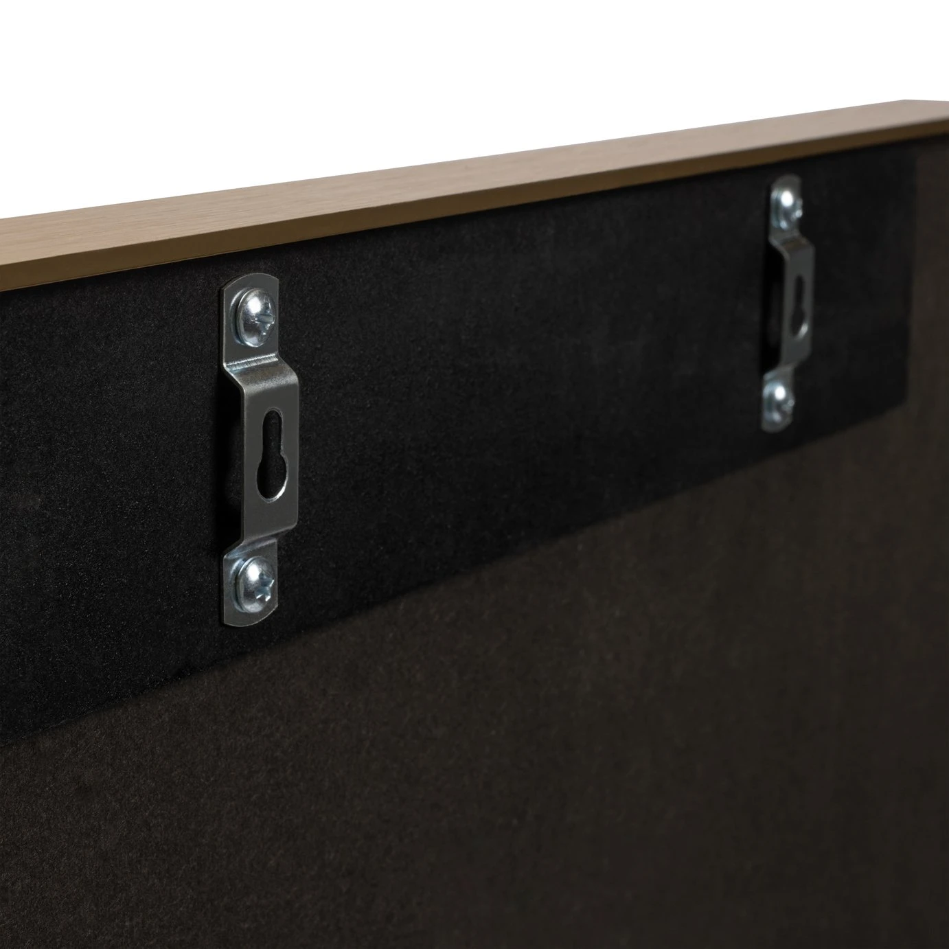 Habitat Brushed Rectangular Wall Mirror - Gold - 50x70cm 6 Habitat Brushed Rectangular Wall Mirror - Gold - 50x70cm - Image 4