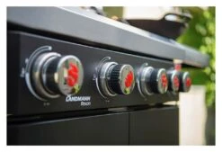 LANDMANN Rexon CooK 4 Burner Gas BBQ - Black 12 LANDMANN Rexon CooK 4 Burner Gas BBQ - Black -Bedding Promotion Store 1189119 R Z004A