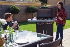 LANDMANN Rexon CooK 4 Burner Gas BBQ - Black 13 LANDMANN Rexon CooK 4 Burner Gas BBQ - Black -Bedding Promotion Store 1189119 R Z005A