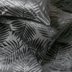 Habitat Velvet Feather Charcoal Bedding Set - Double -Bedding Promotion Store 1232499 R Z003A