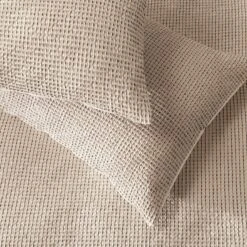 Habitat Cotton Contrast Waffle Beige Bedding Set - Single 8 Habitat Cotton Contrast Waffle Beige Bedding Set - Single -Bedding Promotion Store 1233089 R Z002A