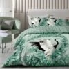 Habitat Crane Panel Green Bedding Set - Single -Bedding Promotion Store 1233199 R Z001A