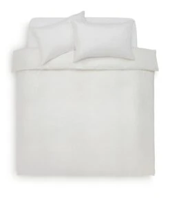 Habitat Cotton 200TC Muslin White Bedding Set - Double -Bedding Promotion Store 1233278 R Z002A