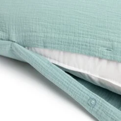 Habitat Cotton 200TC Muslin Green Bedding Set - Double -Bedding Promotion Store 1233319 R Z004A