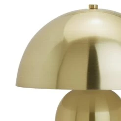 Habitat Mushroom Steel Table Lamp - Brass -Bedding Promotion Store 1233670 R Z003A