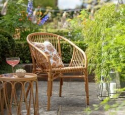 Habitat Erin Rattan Garden Chair - Natural 10 Habitat Erin Rattan Garden Chair - Natural -Bedding Promotion Store 1234301 R Z001C