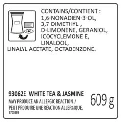 Woodwick Large Jar Candle - White Tea & Jasmine 9 Woodwick Large Jar Candle - White Tea & Jasmine -Bedding Promotion Store 1234507 R Z010A