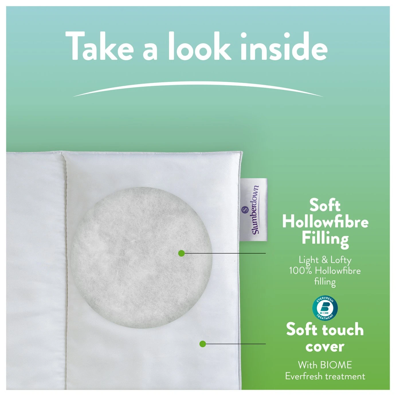 Slumberdown Ever Fresh 10.5 Tog Duvet - Single 5 Slumberdown Ever Fresh 10.5 Tog Duvet - Single - Image 3