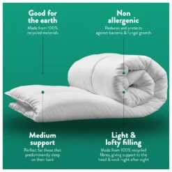 Slumberdown Remade 10.5 Tog Duvet - Single -Bedding Promotion Store 1256808 R Z004A