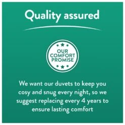 Slumberdown Remade 10.5 Tog Duvet - Single -Bedding Promotion Store 1256808 R Z010A