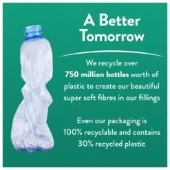 Slumberdown Remade 10.5 Tog Duvet - Single -Bedding Promotion Store 1256808 R Z011A