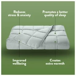 Slumberdown Wellbeing CBD Weighted Blanket - 7kg 14 Slumberdown Wellbeing CBD Weighted Blanket - 7kg -Bedding Promotion Store 1257003 R Z004A