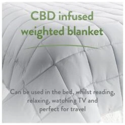 Slumberdown Wellbeing CBD Weighted Blanket - 7kg 15 Slumberdown Wellbeing CBD Weighted Blanket - 7kg -Bedding Promotion Store 1257003 R Z005A