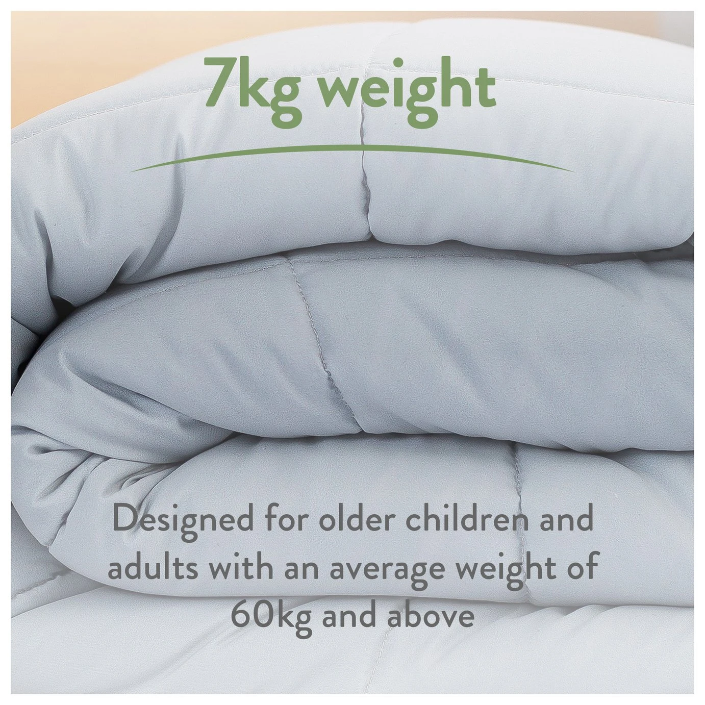 Slumberdown Wellbeing CBD Weighted Blanket - 7kg 8 Slumberdown Wellbeing CBD Weighted Blanket - 7kg - Image 6