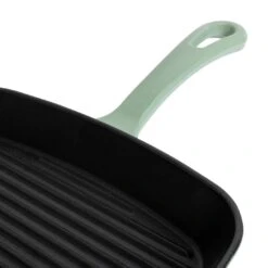 Habitat 23cm Cast Iron Griddle Pan - Sage Green -Bedding Promotion Store 1258404 R Z003A