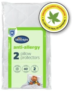 Silentnight Anti-Allergy Pair Of Pillow Protectors