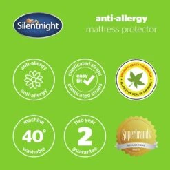 Silentnight Anti-Allergy Mattress Protector - Single 18 Silentnight Anti-Allergy Mattress Protector - Single -Bedding Promotion Store 1275061 R Z008A