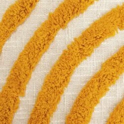 Habitat Geo Tufted Throw - White & Yellow - 125x150cm 10 Habitat Geo Tufted Throw - White & Yellow - 125x150cm -Bedding Promotion Store 1309944 R B001