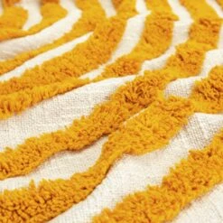 Habitat Geo Tufted Throw - White & Yellow - 125x150cm 13 Habitat Geo Tufted Throw - White & Yellow - 125x150cm -Bedding Promotion Store 1309944 R Z004A