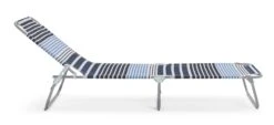 Habitat Folding Metal Sun Lounger - Blue -Bedding Promotion Store 1346141 R Z003A