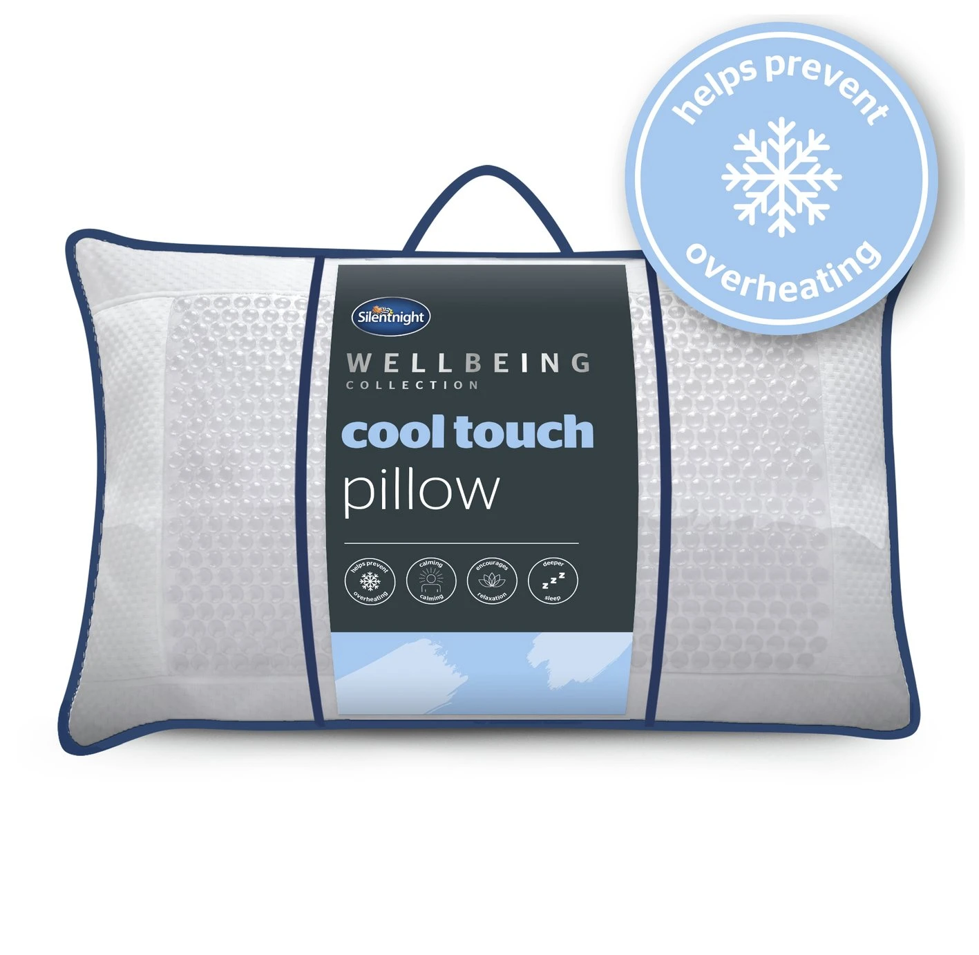 Silentnight Wellbeing Cool Touch Medium Pillow 3 Silentnight Wellbeing Cool Touch Medium Pillow