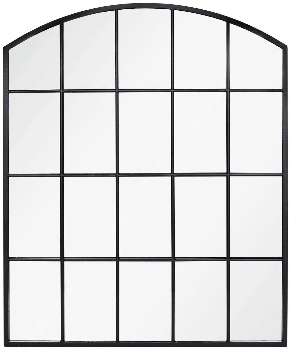 Aston & Wold Industrial Arch Shaped Garden Mirror - Black 3 Aston & Wold Industrial Arch Shaped Garden Mirror - Black