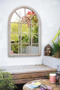 Aston & Wold Rounded Arch Garden Mirror -Bedding Promotion Store 1406452 R Z003A