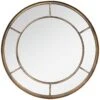 Aston & Wold Valencia Round Garden Mirror - Gold -Bedding Promotion Store 1406483 R Z001A