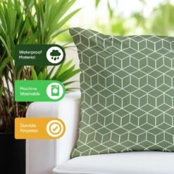 Streetwize Outdoor Cushion Green - Pack Of 4 11 Streetwize Outdoor Cushion Green - Pack Of 4 -Bedding Promotion Store 1480069 R Z005A