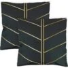 Streetwize Gold Palm Printed Outdoor Cushion - Pack Of 4 1 Streetwize Gold Palm Printed Outdoor Cushion - Pack Of 4 -Bedding Promotion Store 1480100 R Z001A