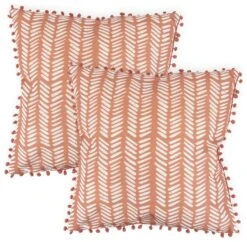 Streetwize Terracotta Fern Outdoor Cushion - Pack Of 4 11 Streetwize Terracotta Fern Outdoor Cushion - Pack Of 4 -Bedding Promotion Store 1480186 R Z004A