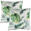 Streetwize Botanical Leaf Printed Outdoor Cushion-Pack Of 4 1 Streetwize Botanical Leaf Printed Outdoor Cushion-Pack Of 4 -Bedding Promotion Store 1480227 R Z001A