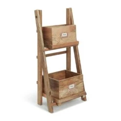 Habitat Wood Ladder Planter
