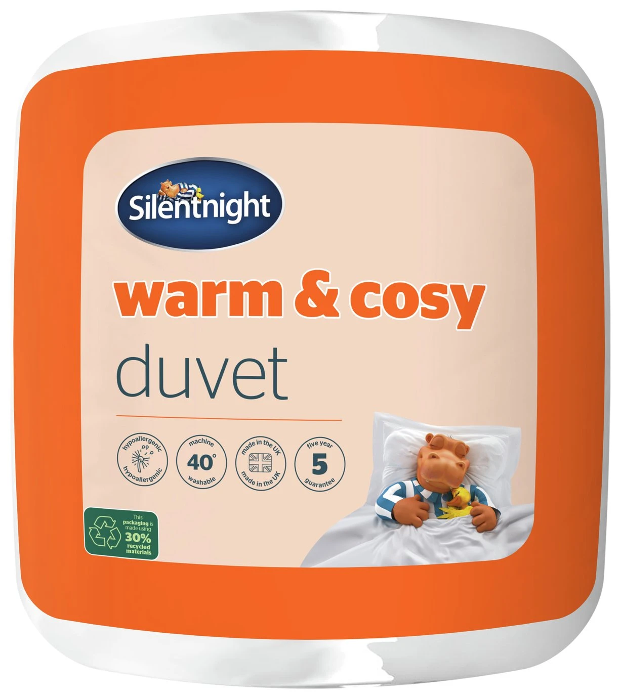 Silentnight Warm & Cosy 15 Tog Duvet - Single 3 Silentnight Warm & Cosy 15 Tog Duvet - Single