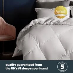 Silentnight Duck Feather & Down 13.5 Tog Duvet - Double -Bedding Promotion Store 1934199 R Z009A
