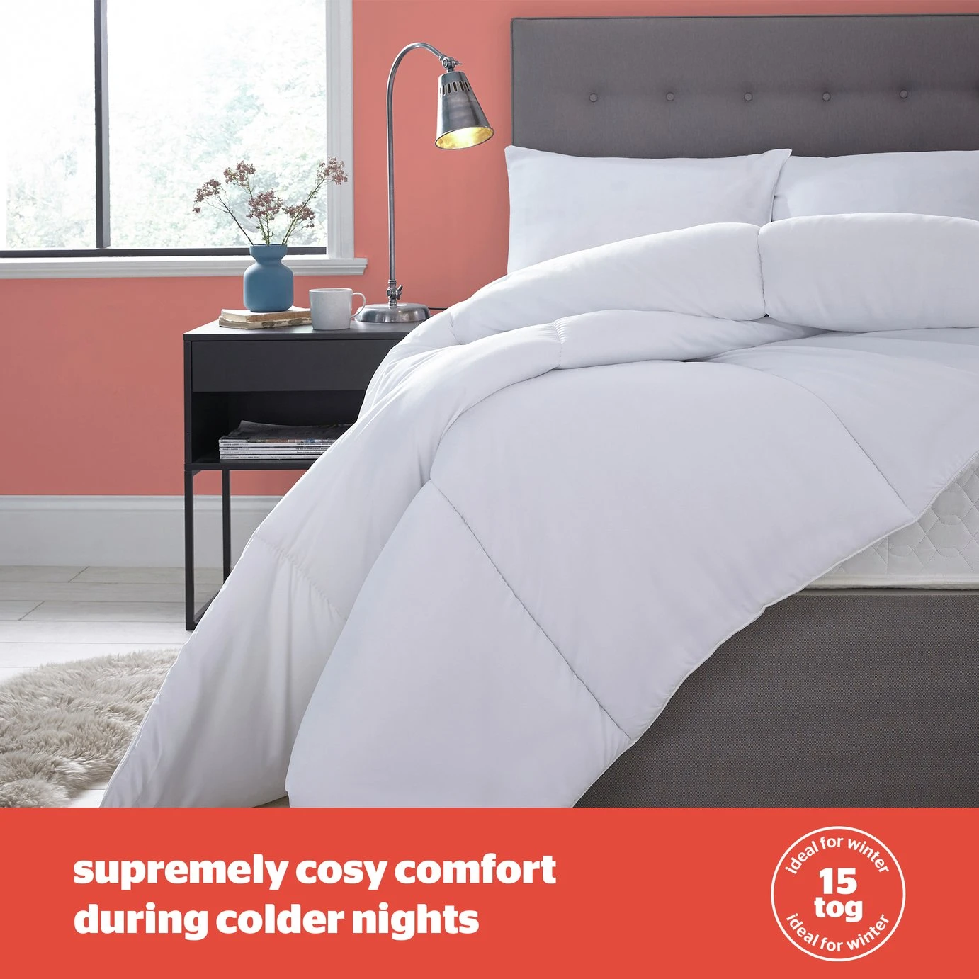 Silentnight Super Snuggly 15 Tog Duvet - Single 4 Silentnight Super Snuggly 15 Tog Duvet - Single - Image 2