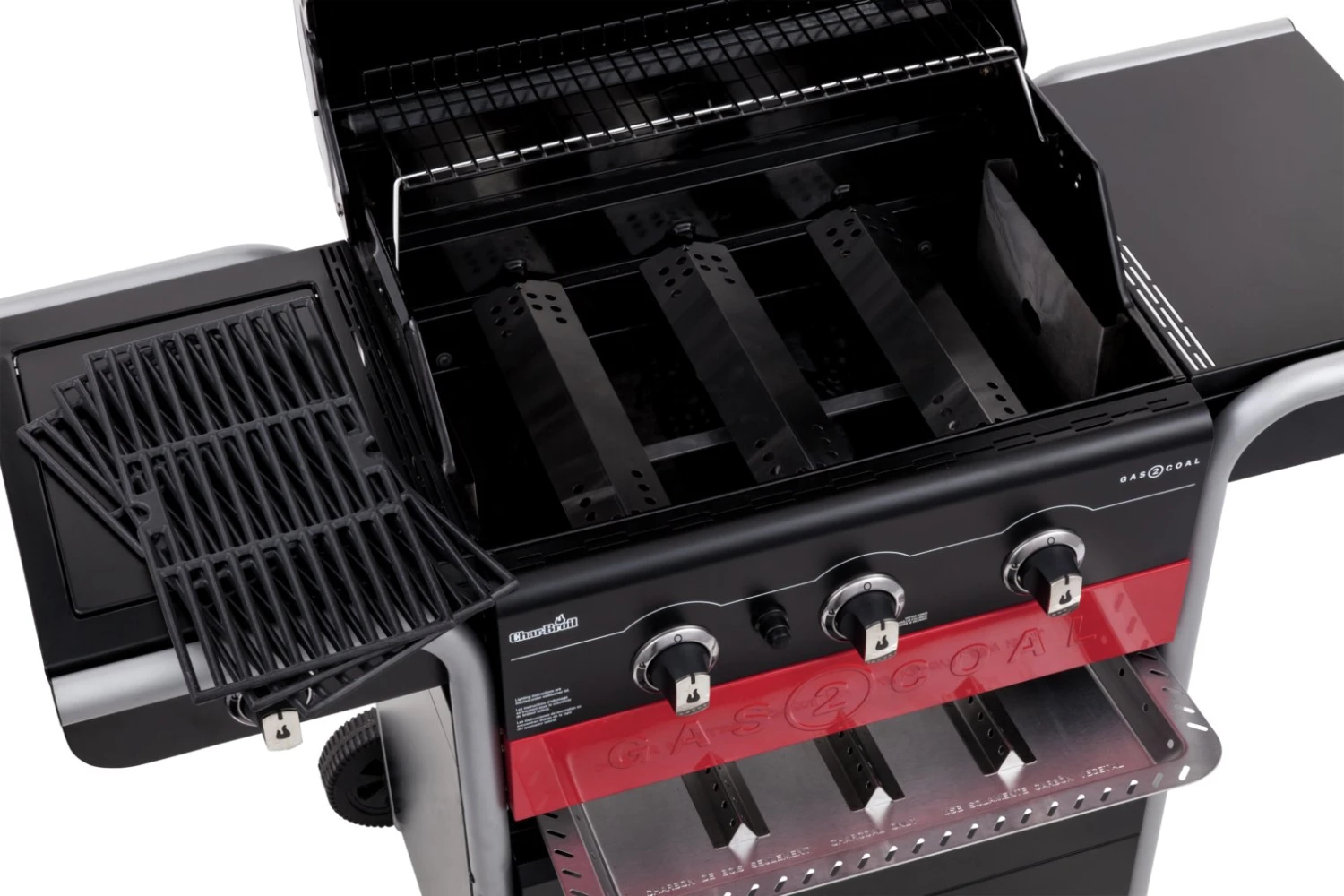 Char-Broil 3 Burner Gas And Charcoal BBQ 9 Char-Broil 3 Burner Gas And Charcoal BBQ - Image 7
