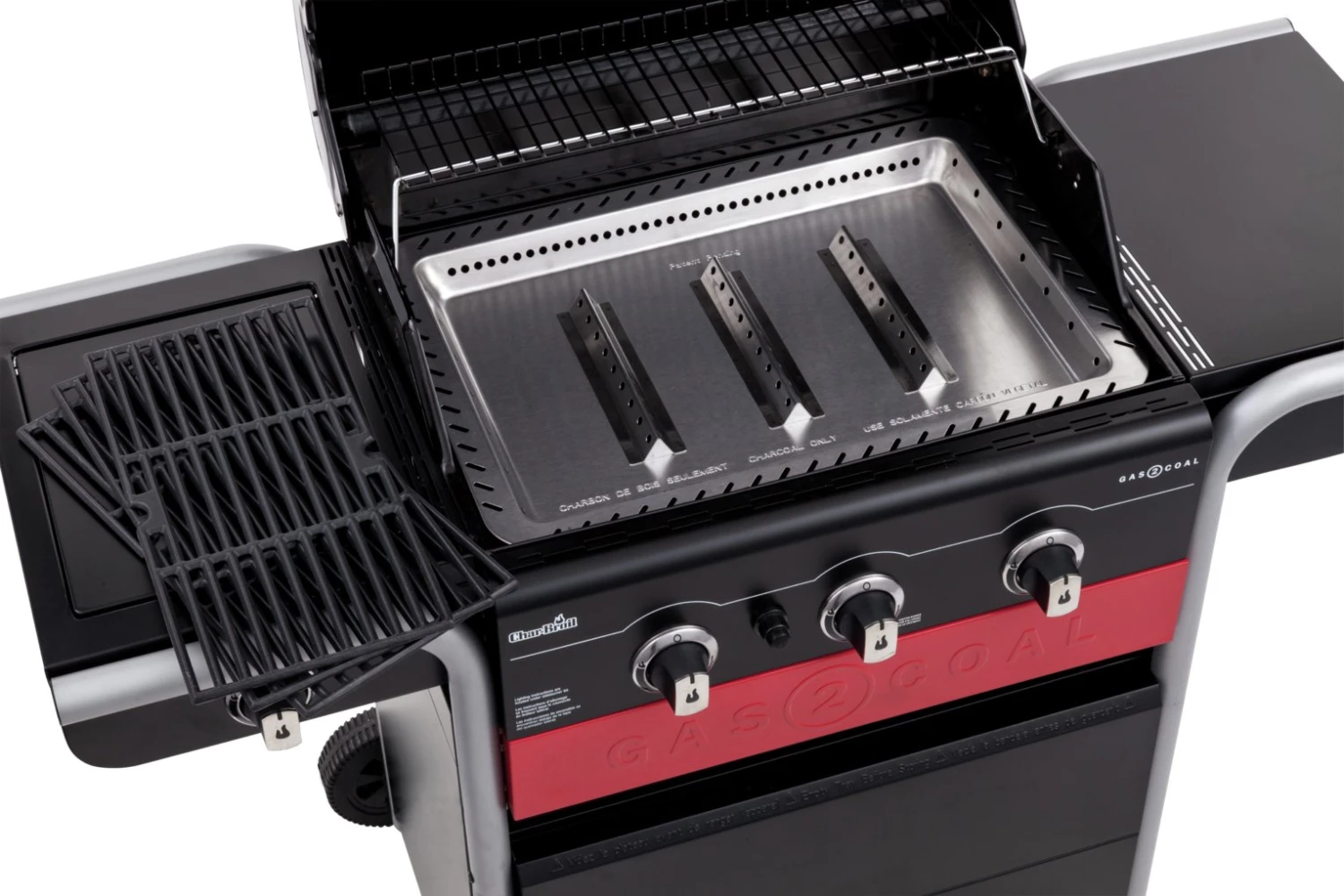 Char-Broil 3 Burner Gas And Charcoal BBQ 10 Char-Broil 3 Burner Gas And Charcoal BBQ - Image 8
