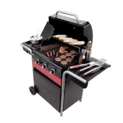 Char-Broil 3 Burner Gas And Charcoal BBQ 26 Char-Broil 3 Burner Gas And Charcoal BBQ -Bedding Promotion Store 1990968 R Z015A