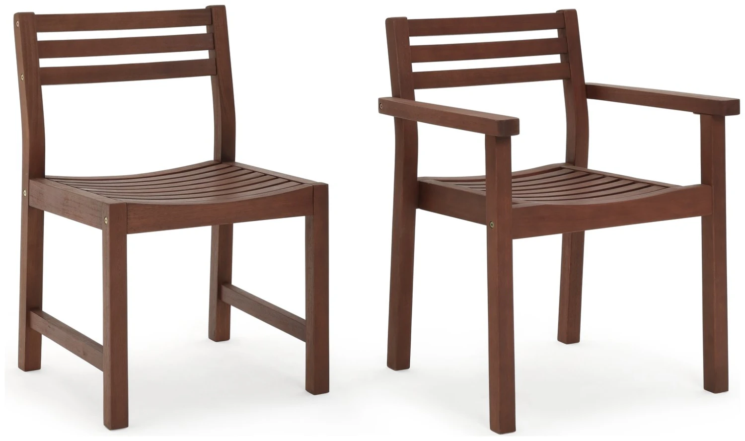 Habitat Amalfi 6 Seater Wooden Patio Set - Brown 9 Habitat Amalfi 6 Seater Wooden Patio Set - Brown - Image 7