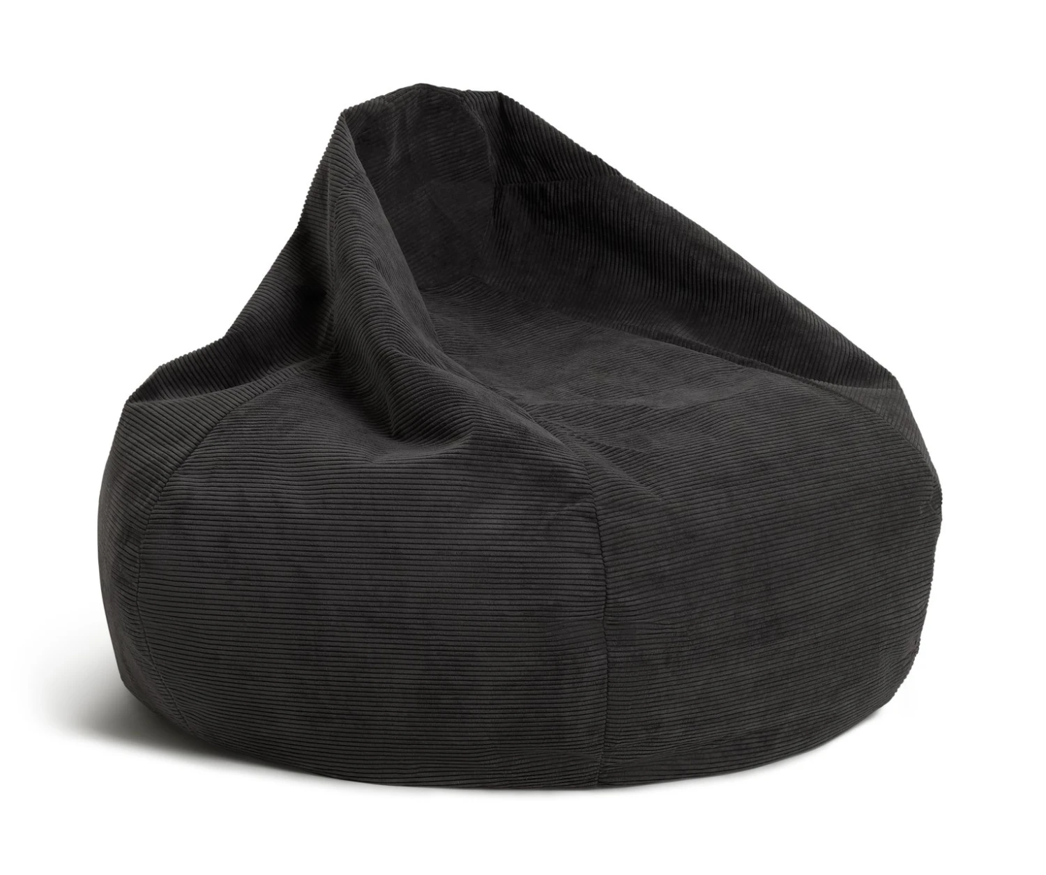 Kaikoo Aryton Cord Beanbag - Grey 6 Kaikoo Aryton Cord Beanbag - Grey - Image 4