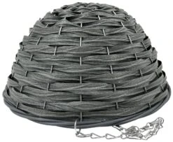 Terrastyle 35cm Rattan Slate Hanging Basket -Bedding Promotion Store 2003256 R Z004A