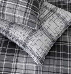 Habitat Grey Brushed Check Bedding Set - Single 12 Habitat Grey Brushed Check Bedding Set - Single -Bedding Promotion Store 2019350 R Z002C